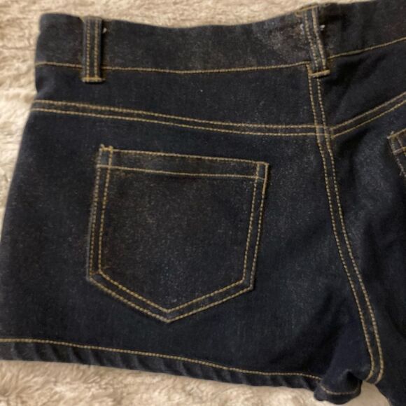 𝅺: : RAMPAGE Low Rise “Shimmer” Denim Shorts : : - Picture 6 of 12